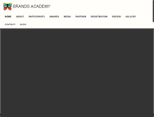 Tablet Screenshot of brandsacademyindia.com